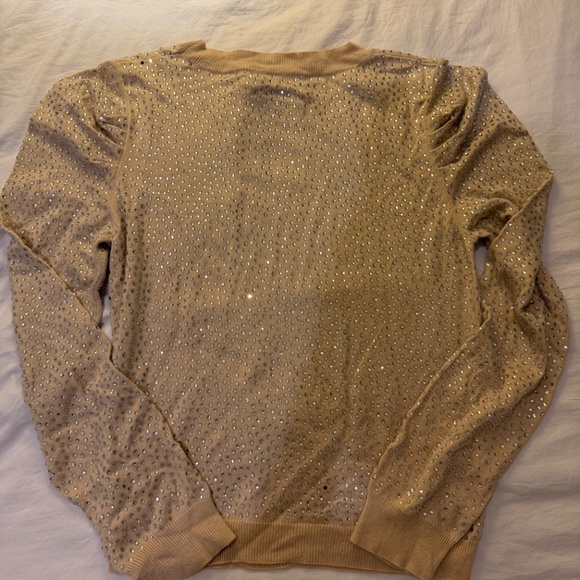 Iconic Alice + Olivia Rhinestone Sweater | Size S - Picture 7 of 12